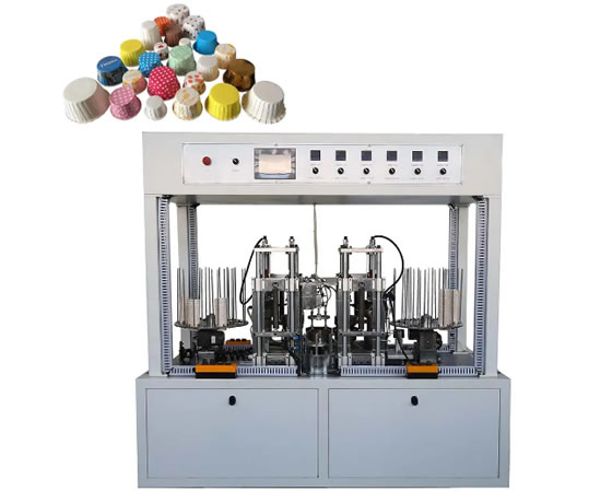 JKB-C Automatic-intelligent double working station-roll cup machine